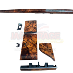 Jaguar XF X250 Dashboard & Console Wood Trim Set RHD